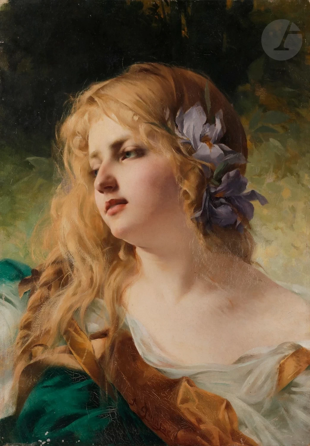 François Paul Auguste Quinsac - Allegoria della primavera